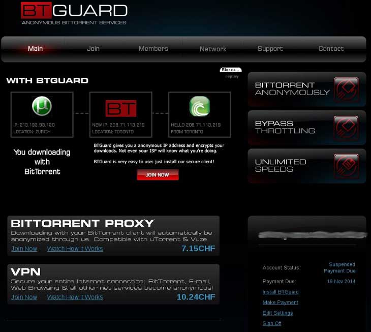 Scaricare torrents in modo anonimo con BTGuard VPN